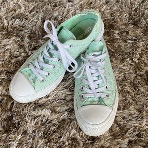 Mint Green Converse All Star